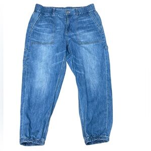 ✨ American Eagle Women’s Denim Jogger Jeans Size 14 Short